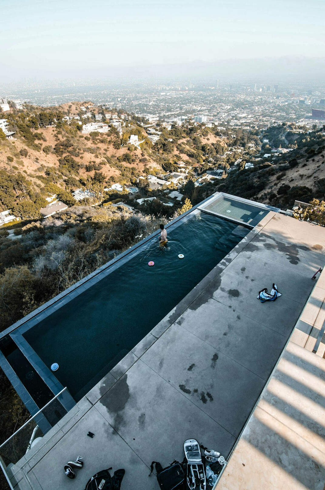 celebrity pool area