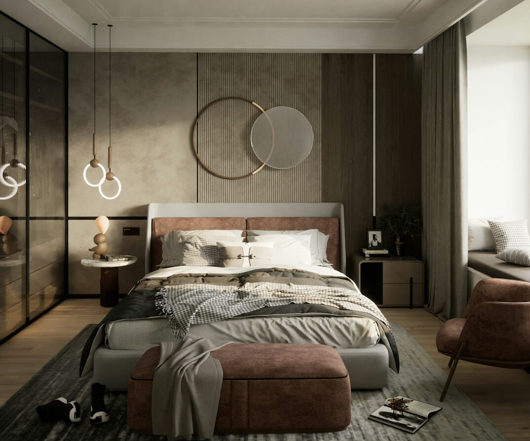 luxury bedroom interior
